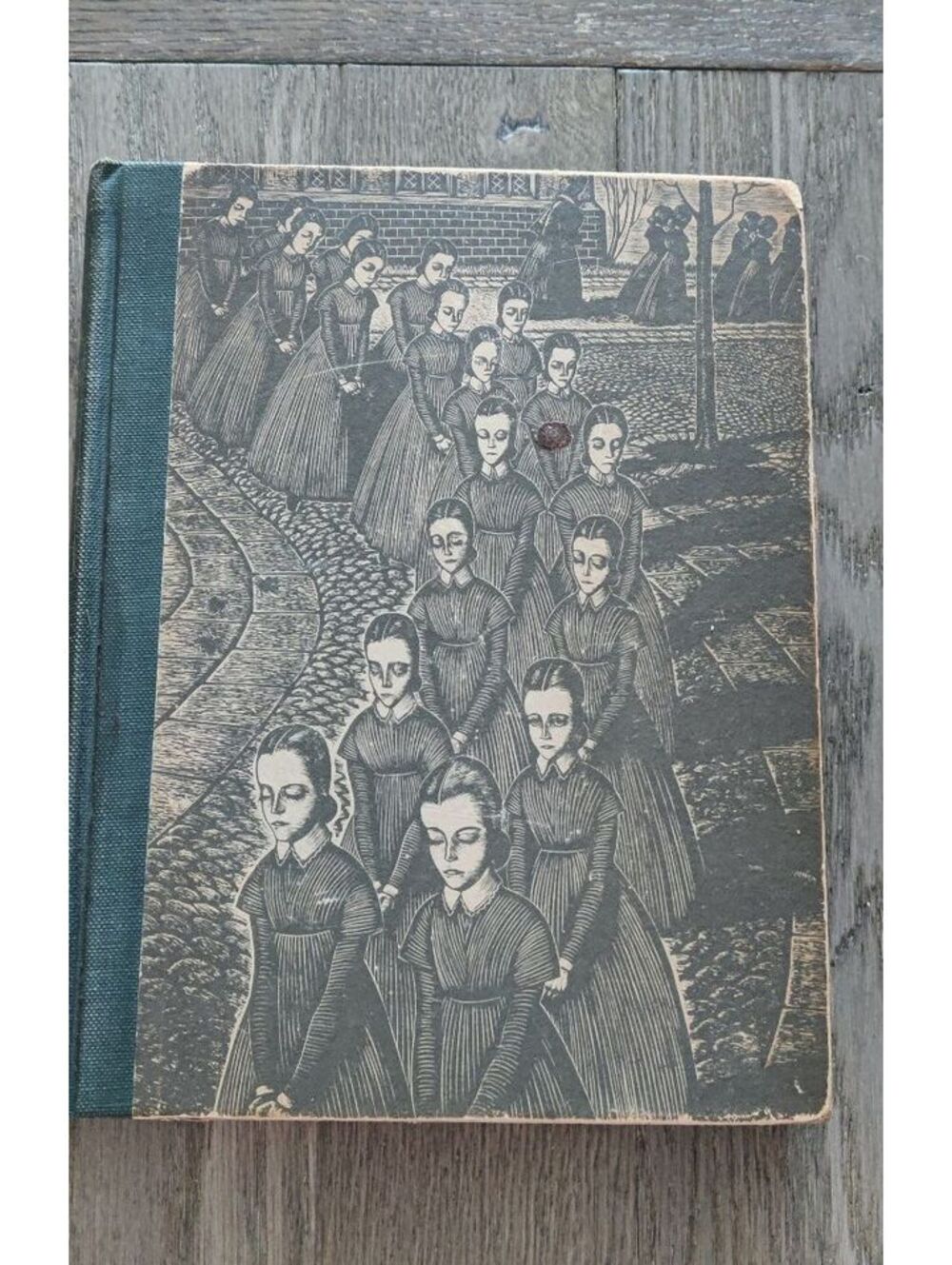 Jane Eyre Charlotte Bronte Fritz Eichenberg Wood Engravings 1943 Hardcover